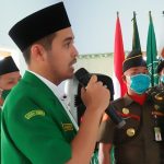 Mewakili Pimpinan Wilayah, Habib Mahdi Al Khirid Lantik PAC GP Ansor Beji