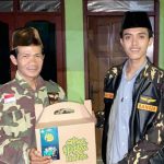 Kautkan Silaturahim NU, PR GP Ansor Cangkringmalang Bagikan Bingkisan Lebaran