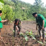 Harlah ke-90 Ansor Pacitan: Ziarah, Halal Bi Halal dan Tanam Mangrove