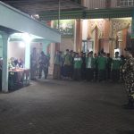 Pembukaan Posko Ramadhan PAC GP Ansor Sukodono Sidoarjo Ditandai Apel dan Doa Bersama