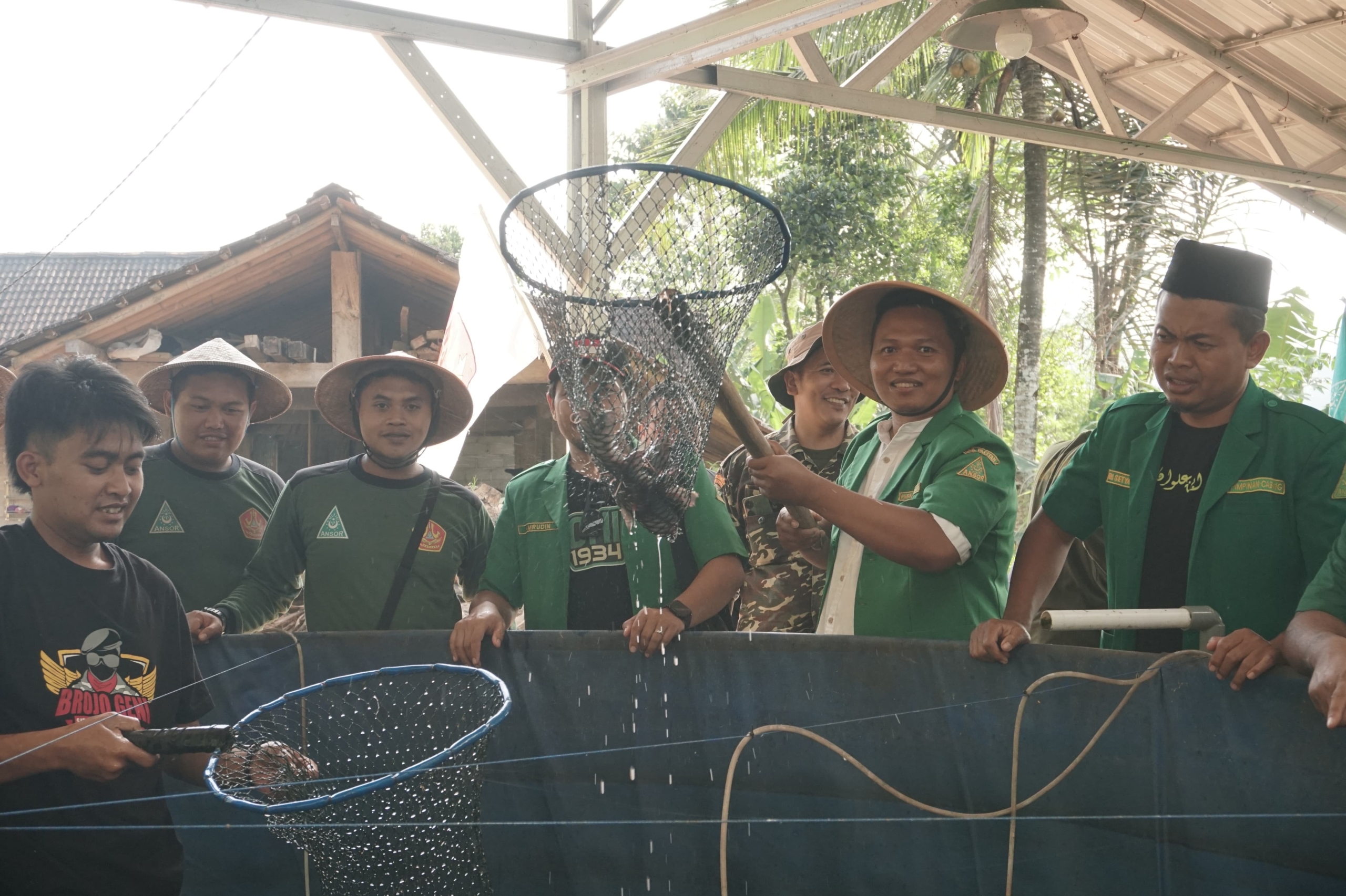 Pengukuhan Patriot Ketahanan Pangan GP Ansor Pacitan Tandai Komitmen Swasembada Pangan Lokal