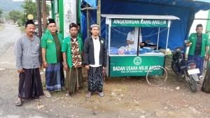 BUMA Ansor Kecamatan Geger Resmikan Usaha Angkringan Kang Ansor