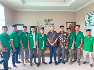 Jalin Kerjasama Strategis, PC Ansor dan Kejari Bojonegoro Komitmen Bangun Sinergitas