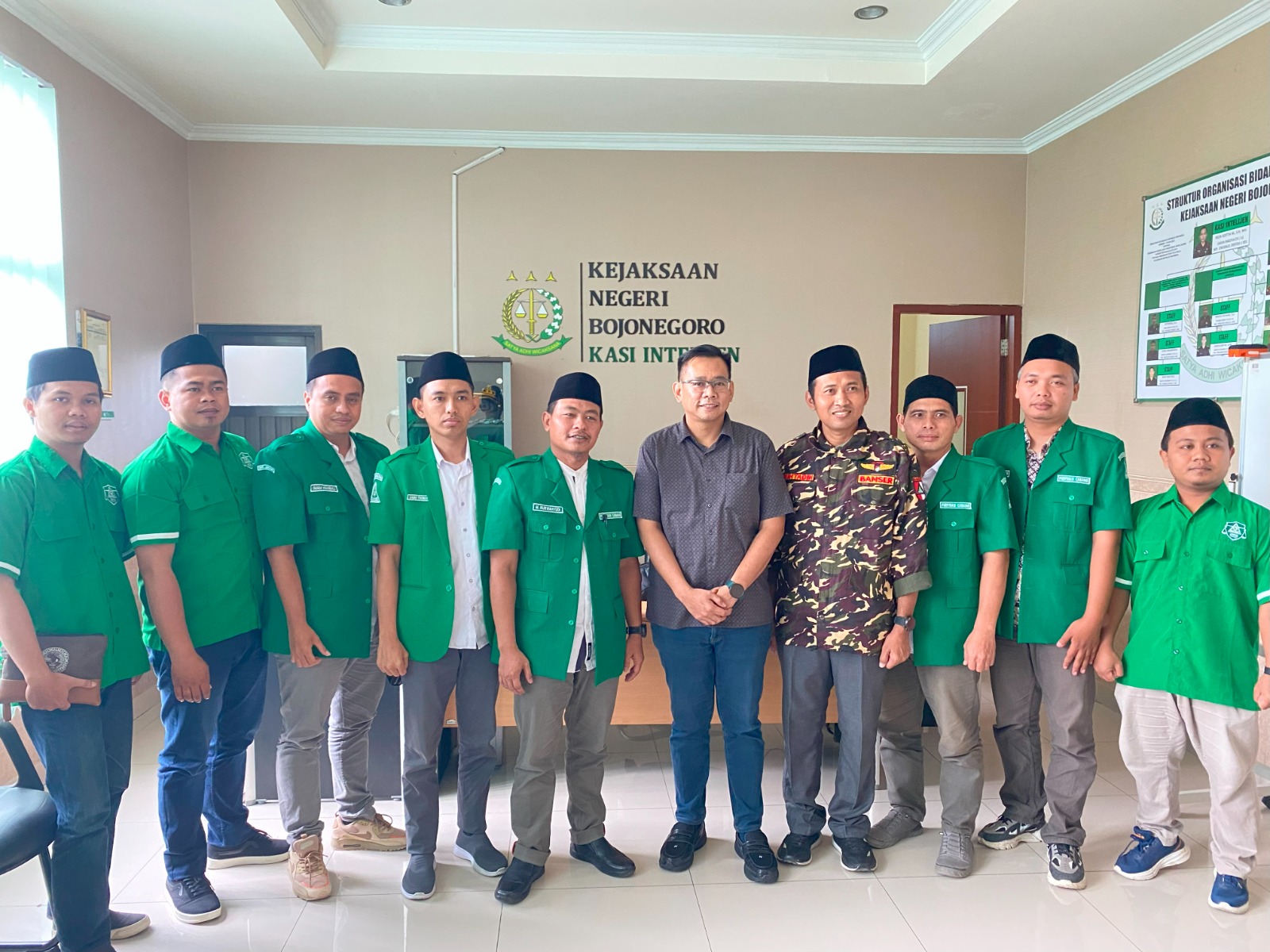 Jalin Kerjasama Strategis, PC Ansor dan Kejari Bojonegoro Komitmen Bangun Sinergitas