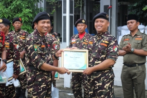 Banser Bojonegoro Gelar Apel Ketahanan Pangan