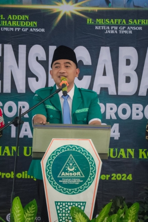 Ansor Kota Probolinggo Tegak Lurus pada PW GP Ansor Jawa Timur, Siap Jaga Marwah Rois Aam PBNU