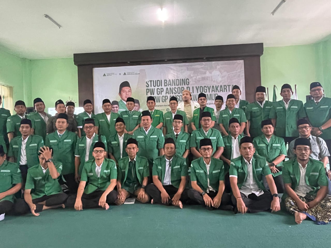 PW GP Ansor Jatim Terima Kunjungan Studi Banding PW GP Ansor DIY: Dari Mataram Menuju Majapahit, Sinergi Kader untuk Negeri