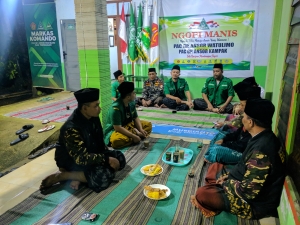 Ansor Watulimo dan Kampak Berkolaborasi Tingkatkan Kualitas Kader Melalui “NGOPI MANIS”