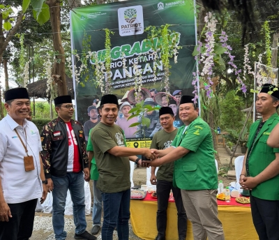 Upgrading Patriot Ketahanan Pangan dan Distribusi 50.000 Bibit Buah oleh Satgas Ansor Jatim di Bondowoso