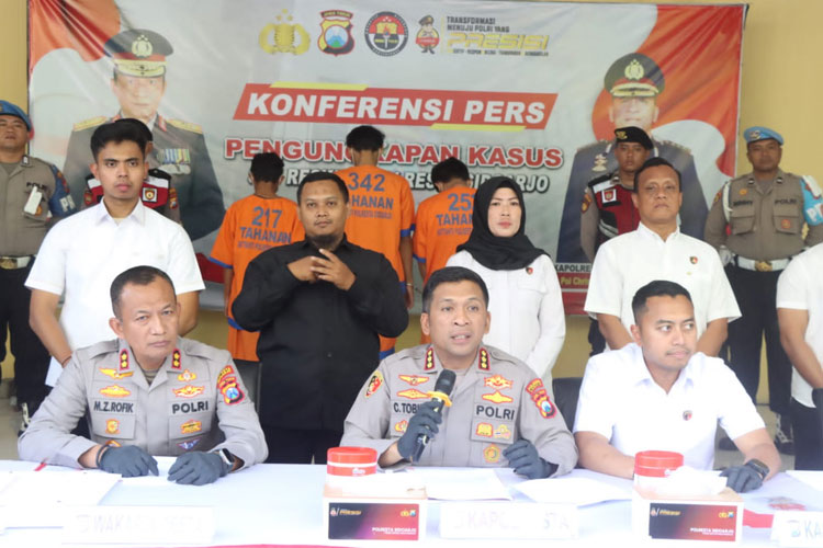 Kasatkorwil Banser Jatim Apreasiasi Polresta Sidoarjo Telah Amankan Terduga LGBT