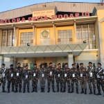 Banser Jawa Timur Turut Amankan Babak Kualifikasi AFC U-23 di Gelora Delta Sidoarjo