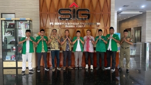 Ansor Tuban Jalin Silaturahmi dan Sinergi Program dengan PT SIG