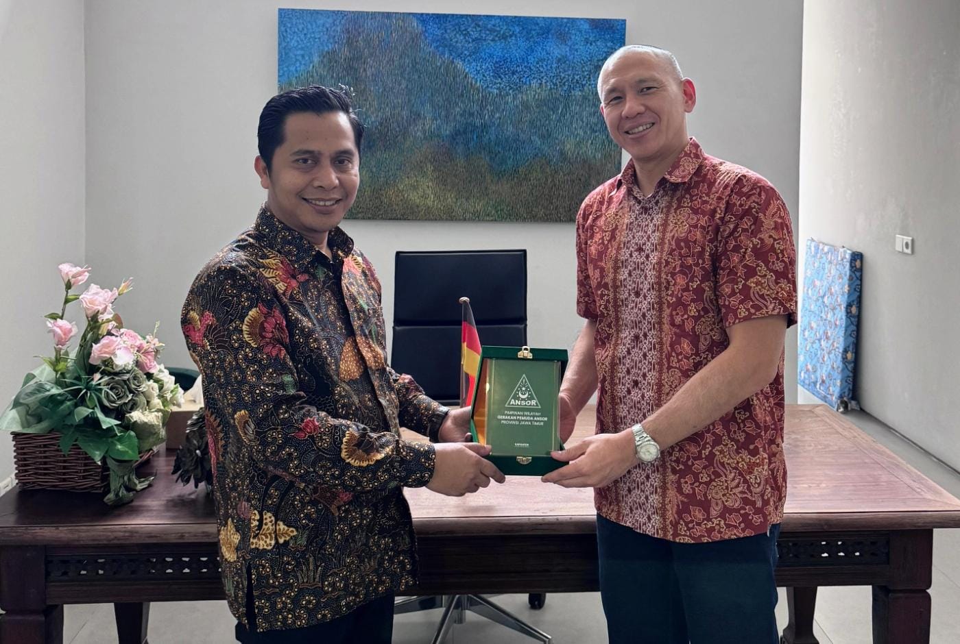 Perluas Jejaring Global, Ansor Jatim Bahas Peluang Kerja Sama Strategis dengan Jerman