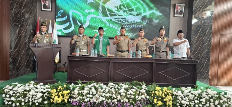 Satkorwil Banser Jatim Gelar TOT dan Upgrading Provost ” Perkuat Kaderisasi dan Standar Diklat