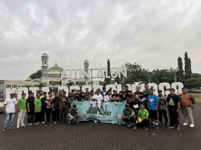 PC GP Ansor Kota Probolinggo Gelar Jalan Santai Bertema “Ansor Sehat Banser Kuat”