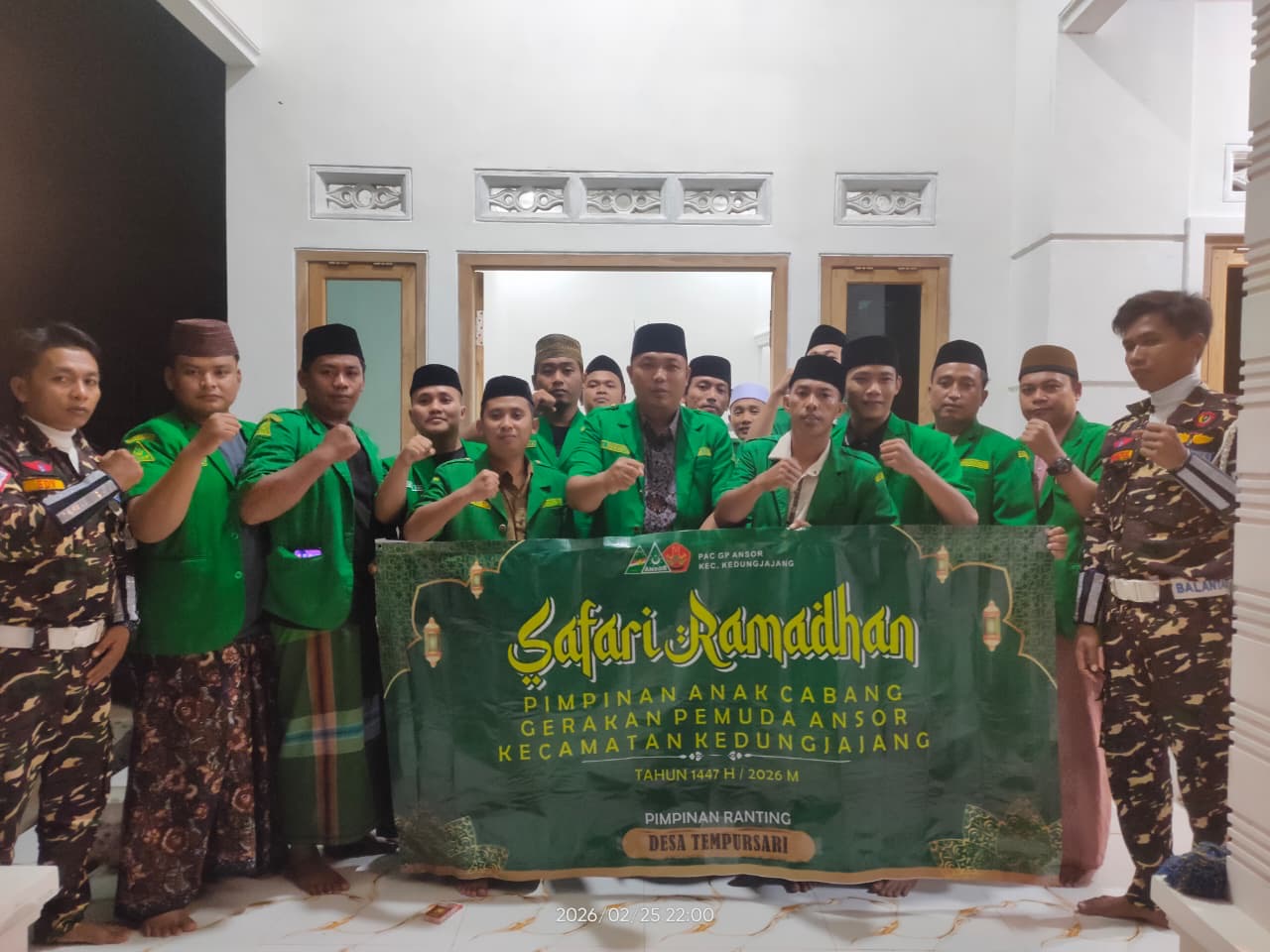 Mandataris Ketua PC Serukan GP Ansor Lumajang Makin Bermanfaat untuk Masyarakat