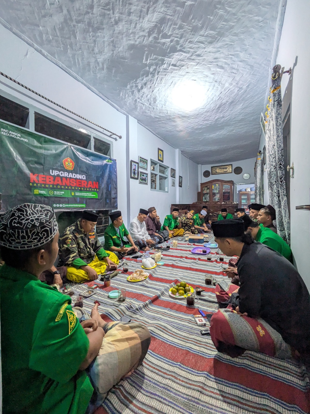 Banser Kedungjajang Siap Kawal Arus Mudik 2026, Satkoryon Gelar Upgrading Kebanseran