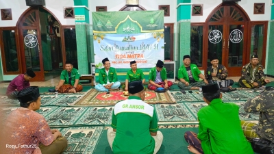 Keistiqomahan PAC GP Ansor Sukodono dalam Safari Ramadan