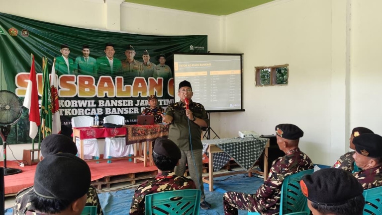 Tidak Hanya Andalkan Kekuatan Fisik, Banser Perkuat Wawasan Digitalisasi Kader