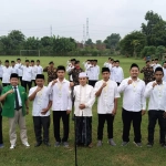 Apel Pembukaan PKD Ansor dan Diklatsar Banser Gondangwetan, Abd Karim Tekankan Disiplin dan Penghargaan Waktu